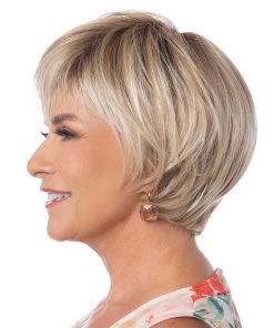 Wigs For Women Contemporary Bob Large HF | Synthetic Wig By Toni Brattin