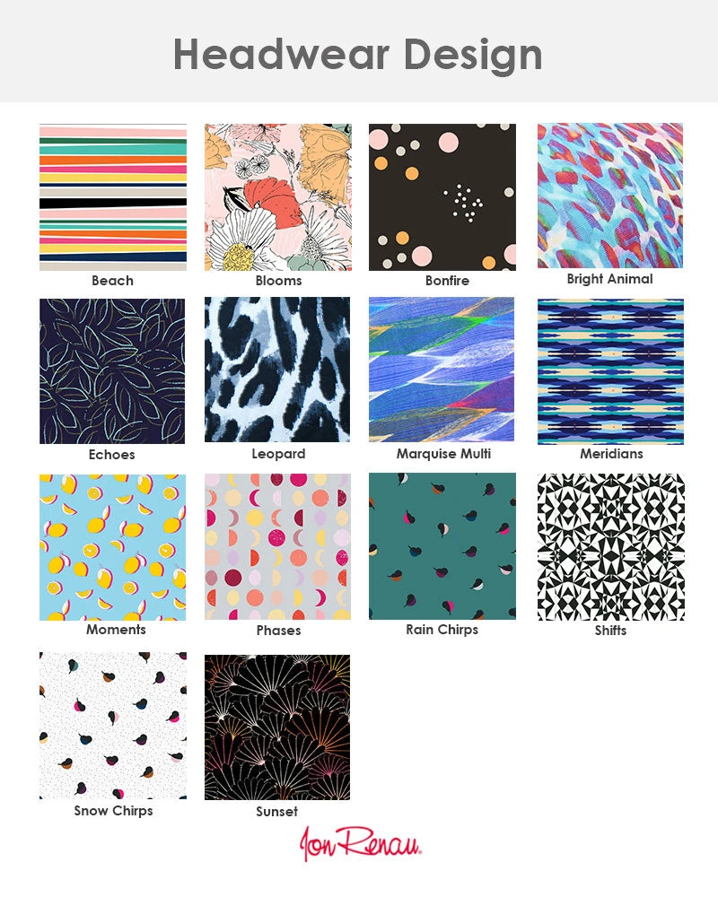 Jon Renau The Elegant Softie Print Headwear 9 Jon Renau The Elegant Softie Print Headwear