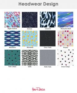 Jon Renau Softie Accent-Print Headwear