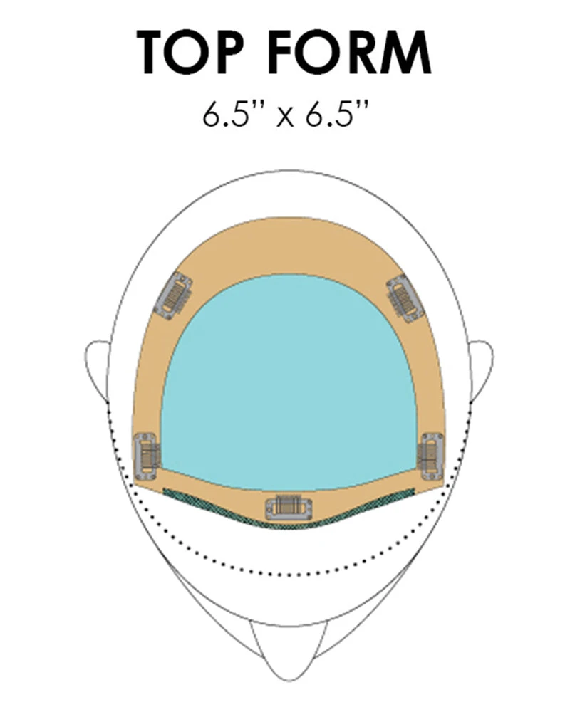 8~12 Inch Top Form 6-8 Inch (Exclusive) | Monofilament Remy Human Hair Toppers By Jon Renau 7 8~12 Inch Top Form 6-8 Inch (Exclusive) | Monofilament Remy Human Hair Toppers By Jon Renau