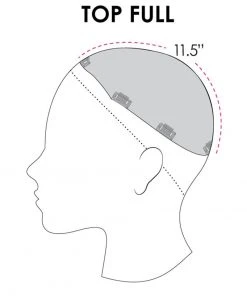 Top Full 18 Inch HH (Exclusive) | Monofilament Remy Human Hair Toppers By Jon Renau