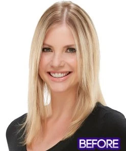 8~12 Inch Top Full 12 Inch (Exclusive) | Monofilament Synthetic Hair Toppers By Jon Renau 11 8~12 Inch Top Full 12 Inch (Exclusive) | Monofilament Synthetic Hair Toppers By Jon Renau