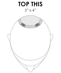 8~12 Inch Top This 8 Inch (Exclusive) | Monofilament Remy Human Hair Toppers By Jon Renau