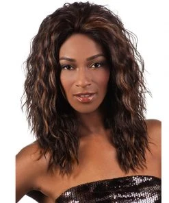 Orlando | Lace Front Synthetic Wig By Vivica Fox Wigs For Black Women