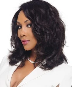 Nature | Lace Front Remy Human Hair Wig By Vivica Fox Wigs For Black Women