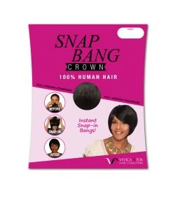 Snap Bang Crown | Human Hair Wiglet By Vivica Fox