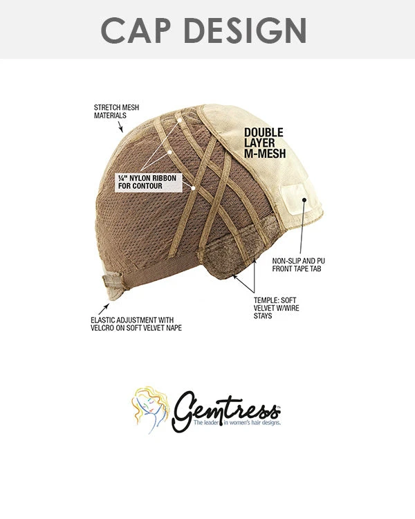 Wigs For Women Violet | Monofilament Synthetic Wig By Gemtress 7 Wigs For Women Violet | Monofilament Synthetic Wig By Gemtress