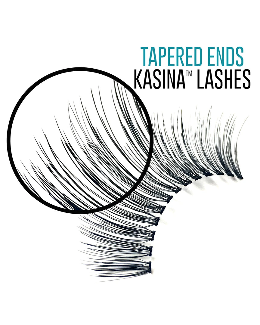 Tapered Ends Eyelashes #42 By Kasina Professional 5 Tapered Ends Eyelashes #42 By Kasina Professional